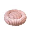 Xiyocadt Round Dog Bed - Plush Donut Pet Bed view 1