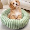 Xiyocadt Round Dog Bed - Plush Donut Pet Bed view 3