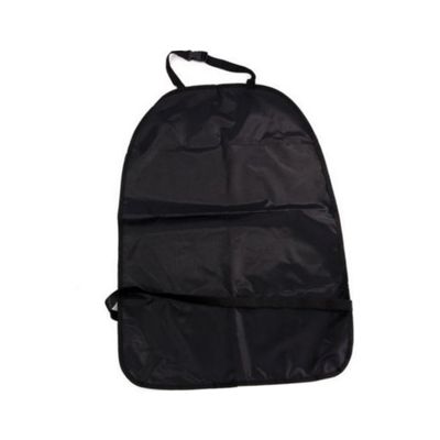 Car Kick Mat, Protects Seat Backrest, Black