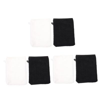 GALPADA 6-Piece Microfiber Makeup Remover Gloves for Women