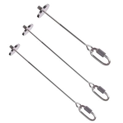 BAZEITFLOW 3-Piece Stainless Steel Bird Food Skewer Set
