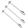 BAZEITFLOW 3-Piece Stainless Steel Bird Food Skewer Set view 1
