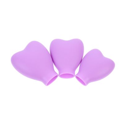 DECOMELODY 3-Piece Silicone Makeup Brush Covers
