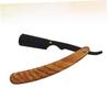 Wooden Manual Beard and Eyebrow Razor with Holder view 3