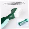 SOIMISS 3-Piece Denture Cleaning Brush with Brush Heads for Surface and Detail Cleaning view 3