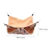 MUELODSIC Warm Cotton Guinea Pig Hammock view 3