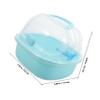 Outdoor Hamster Cage, Transparent PP Travel Carrier for Small Pets view 2