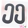 4-Piece Facial Interface Replacement Set, Sponge and PU Leather, Black view 3
