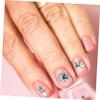 Anneome Colorful Small Metal Fan Nail Charms, 1 Box view 3