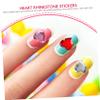 TOGEVAL 12-Sheet Heart-Shaped Acrylic Rhinestone Stickers view 3