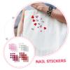 TOGEVAL 12-Sheet Heart-Shaped Acrylic Rhinestone Stickers view 4