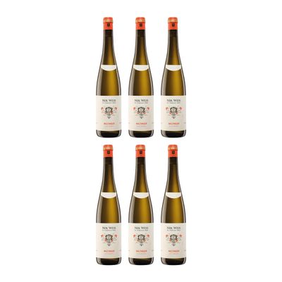 Nik Weis Wiltinger Alte Rebe White Wine, Off-Dry, Germany, incl. FeinWert E-Book (6 x 0.75 L)