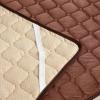 Cosmetic Table Mattress for Massage Table with Face Hole, Non-Slip Cushion (Camel, 190 × 70 cm) view 2