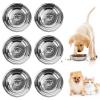 6-Pack Stainless Steel Dog Bowls view 1