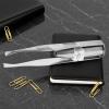 Illuminated Stainless Steel Tweezers for Eyebrow Hair Removal view 3