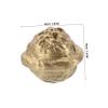 2 Brass Hand Exercise Balls with Dragon Relief for Finger Exercises view 2
