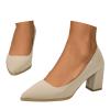 Women's Dirndl Pumps with Heels, Chunky Dance Shoes, Bridal Shoes and Mary Jane Heels view 1