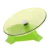 TOYANDONA Quiet Hamster Wheel, Flying-Saucer Style with Stand, for Hamsters and Chinchillas view 1