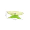 TOYANDONA Quiet Hamster Wheel, Flying-Saucer Style with Stand, for Hamsters and Chinchillas view 2