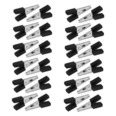 BESPORTBLE 50-Piece Iron Clips for Bird and Small Animal Cages