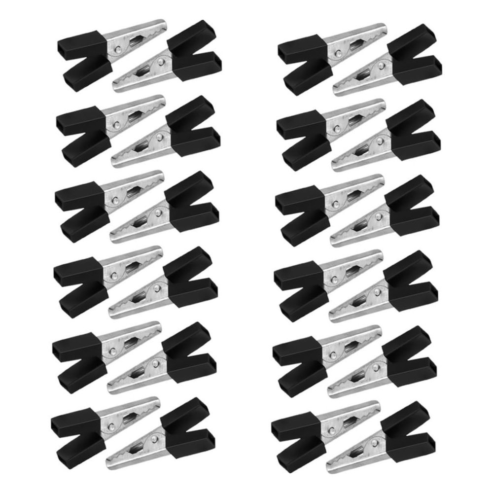 BESPORTBLE 50-Piece Iron Clips for Bird and Small Animal Cages