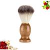 Healvian Beard Brush with Natural Wood Handle and Nylon Bristles view 3