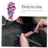 BAZEITFLOW Hair Cutting Cape, Large Patterned Barber Cape, Reusable for Salons and Home, Adults view 3