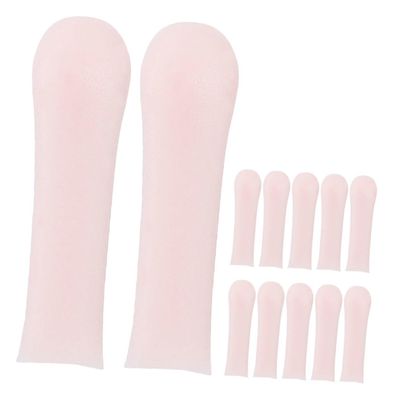 12 Pink Silicone Covers for Earwax Removers