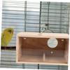 Bird Nest Box with Viewing Window and Acrylic for Budgies view 4