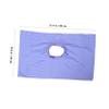 OUNONA Massage Towel with Face Hole for Beauty and Massage Tables view 2