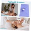 OUNONA Massage Towel with Face Hole for Beauty and Massage Tables view 3