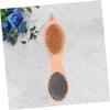 Beaupretty Wooden Pedicure File and Callus Remover, Double-Sided with Pumice Brush view 2