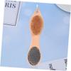 Beaupretty Wooden Pedicure File and Callus Remover, Double-Sided with Pumice Brush view 4