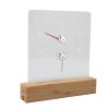 Yctze 2-in-1 RGB Sauna Hygrometer with Wooden Base view 2