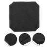 Removable Dog Bed Cover for Pets, Breathable, Black Mesh view 3
