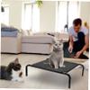 Removable Dog Bed Cover for Pets, Breathable, Black Mesh view 4