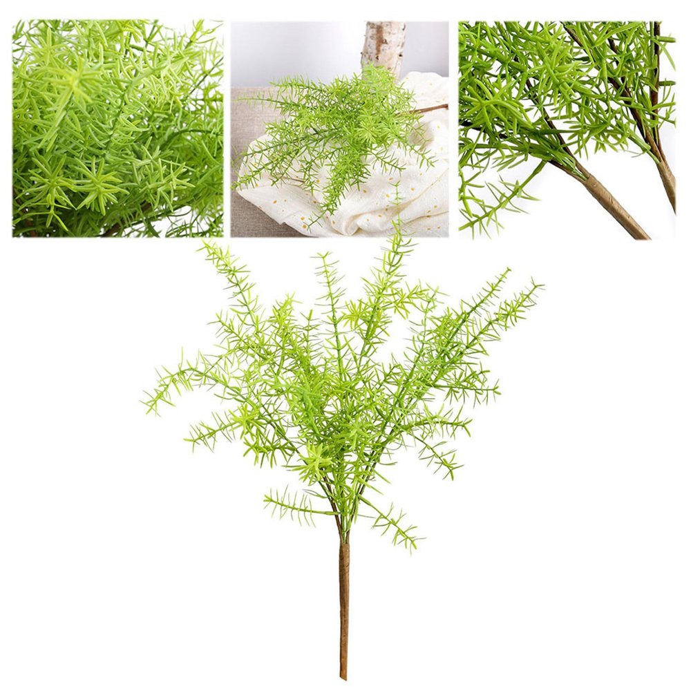 Yctze Artificial Seaweed Plastic Fern - 47 cm Aquarium Decor