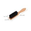 Veemoon Beard Comb and Beard Shaving Brush with Bristles, Ergonomic Khaki Handle view 2