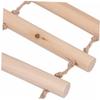 Milisten 2-Piece Wooden Parrot Swing and Climbing Toy view 3