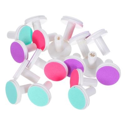 ORFOFE 18-Piece Electric Nail File Replacement Pads, Compatible Nail Trimmer Grinding Heads for Newborns and Toddlers