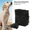 Dog Training Waist Treat Bag with Lanyard and Belt, Black view 2