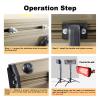 EDEDE 2000W Handheld Shortwave Infrared Paint-Curing Lamp view 4