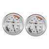 BESPORTBLE 2-Piece Stainless Steel Sauna Hygrometer and Thermometer view 1