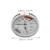 BESPORTBLE 2-Piece Stainless Steel Sauna Hygrometer and Thermometer view 2