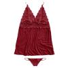 Women's Lace Sleepwear Set with V-Neck (XXXL) view 2