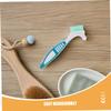 ORFOFE 6-Piece Denture Brushes with Color-Coded Bristles and Large Ergonomic Handles view 3