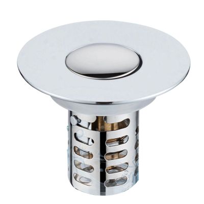 Odor-Control Sink Drain Filter with Hair Catcher