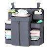 LUOFENG Hanging Organizer with Multiple Pockets for Baby Cribs and Nurseries view 1