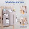 LUOFENG Hanging Organizer with Multiple Pockets for Baby Cribs and Nurseries view 2