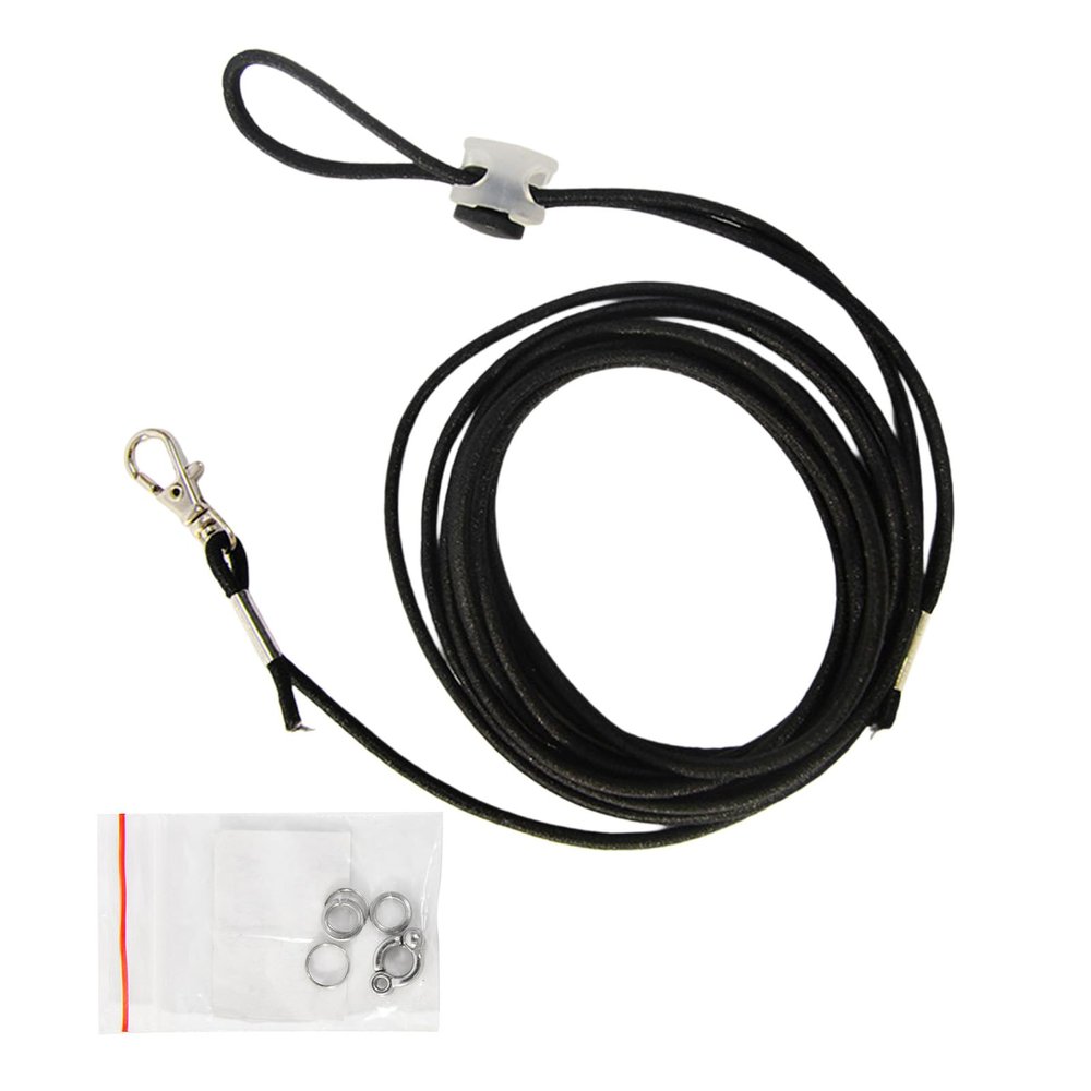 LUCKGONI Escape-Resistant Parrot Leash with Cord, 3 m